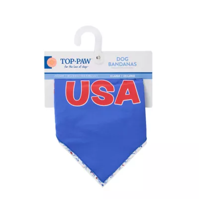 Product Top Paw® Pawty in the USA Dog Bandanas, 2 Count