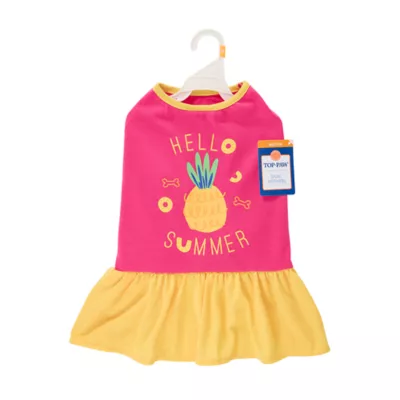 Product Top Paw® Pineapple Tee Dog Dress