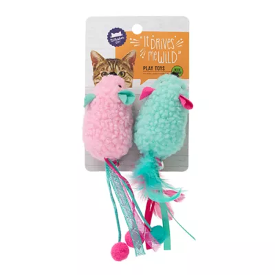 Product Whisker City® Mice Cat Toy 2-Pack