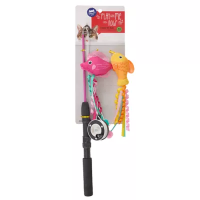 Product Whisker City® Fishing Pole Teaser Cat Toy