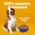 Pedigree Vitality+ Dry Food For Adult Dogs - Grilled Steak & Vegetable Flavour With Calcium image thumbnail 3