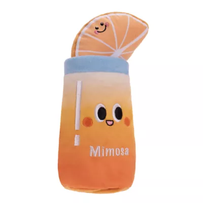 Product Millie and Ben Mimosa with Orange Nosework Plush Dog Toy 2-Pack