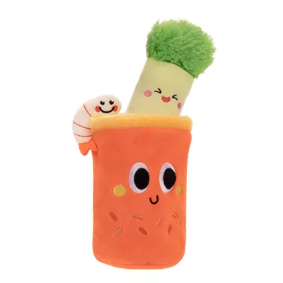 Product Millie & Ben  Bloody Mary with Celery Nosework Plush Dog Toy 2-Pack