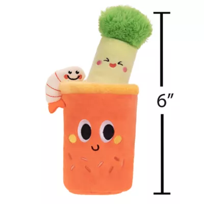 Product Millie & Ben  Bloody Mary with Celery Nosework Plush Dog Toy 2-Pack