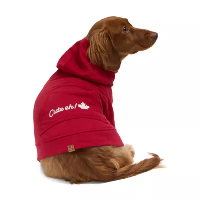 Product HOTEL DOGGY "Cute Eh!" Maple leaf Hoodie