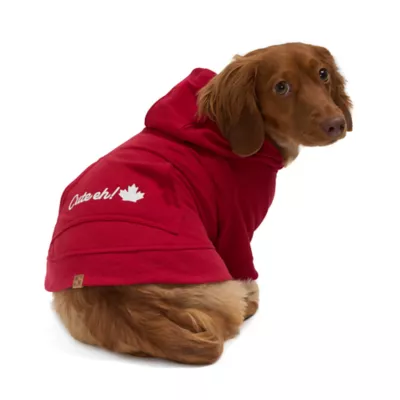 Product HOTEL DOGGY "Cute Eh!" Maple leaf Hoodie