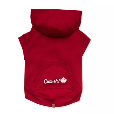 Product HOTEL DOGGY "Cute Eh!" Maple leaf Hoodie