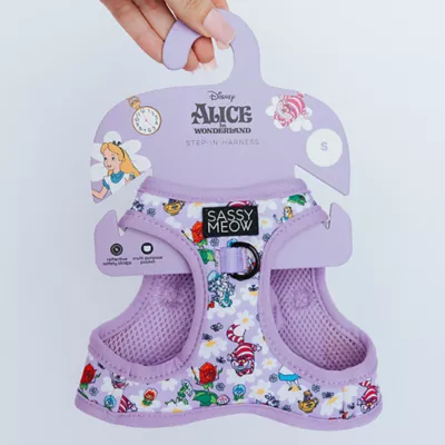 Sassy Meow Disney's Alice in Wonderland Step-In Cat Harness - Image 4