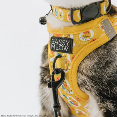 Sassy Meow Disney's Winnie The Pooh Step-In Cat Harness - Image 5
