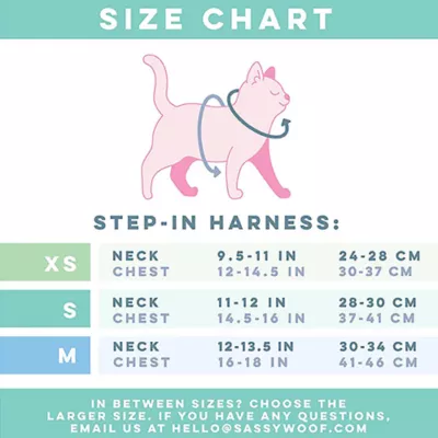 Sassy Meow Garfield Step-In Cat Harness - Image 3