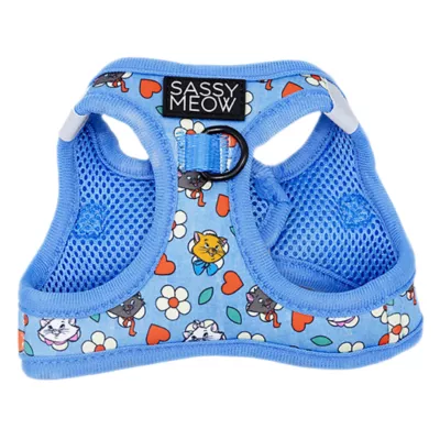 Product Sassy Meow Disney's The Aristocats Blue Step In Cat Harness