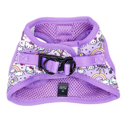 Product Sassy Meow Hello Kitty® Purple Step-In Cat Harness