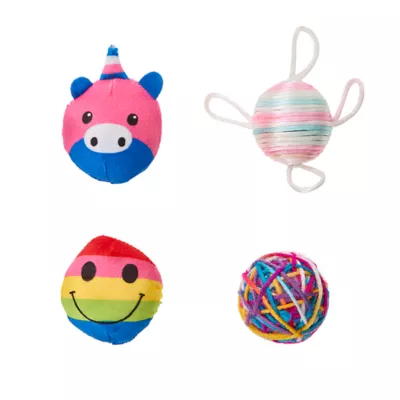 Product Whisker City® Variety Pack Balls Cat Toy 4 Count