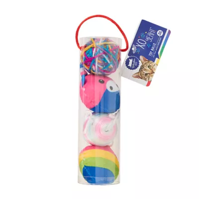 Product Whisker City® Variety Pack Balls Cat Toy 4 Count