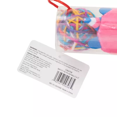 Product Whisker City® Variety Pack Balls Cat Toy 4 Count