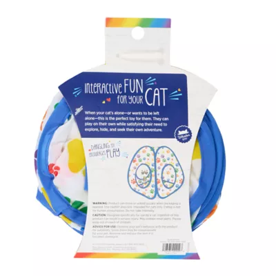 Product You Are Loved Paw Print Pop-Up Tent Cat Toy