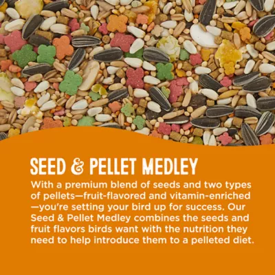Product All Living Things Conure & Lovebird Diet - Seed & Pellet Medley 2 Lbs