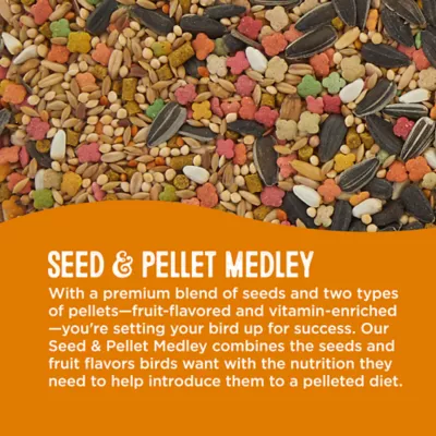 Product All Living Things Cockatiel Diet - Seed & Pellet Medley 2 Lbs