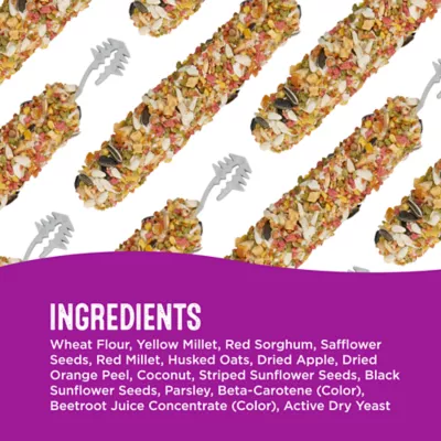 Product All Living Things® Fruit Flavored Cockatiel Crunchy Sticks - 2 Count