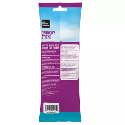 Product All Living Things® Fruit Flavored Cockatiel Crunchy Sticks - 2 Count