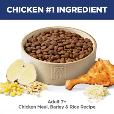 Product Hill's® Science Diet® Senior 7+ Dry Dog Food - Chicken, Barley & Brown Rice