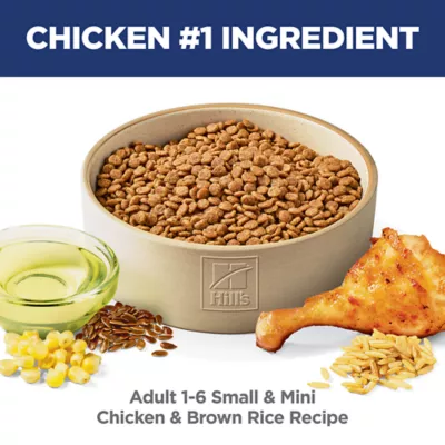 Hill's Science Diet Small & Mini Adult Dry Dog Food - Chicken & Brown Rice - Image 3