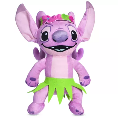 Product Disney Lilo & Stitch Angel Hula Plush Squeaker Dog Toy