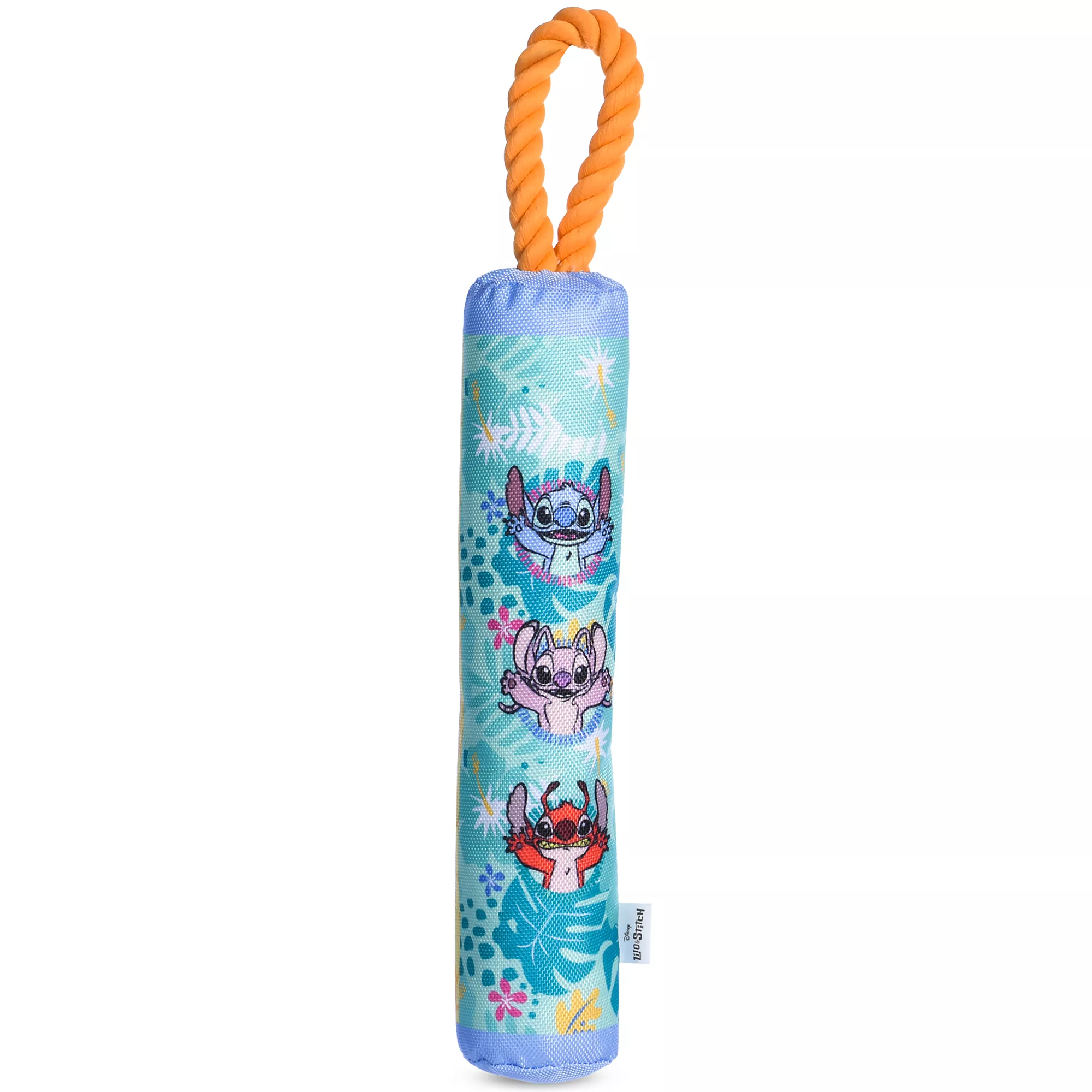 Disney Lilo & Stitch Crinkle Floating Squeak Stick Dog Toy