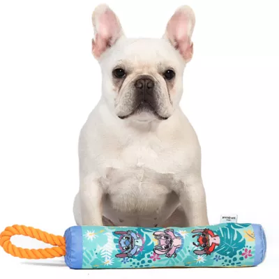 Product Disney Lilo & Stitch Crinkle Floating Squeak Stick Dog Toy