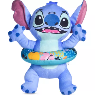 Product Disney Lilo & Stitch Lifesaver Floating Plush Dog Toy