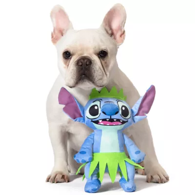Product Disney Lilo & Stitch Hula Squeaker Plush Dog Toy