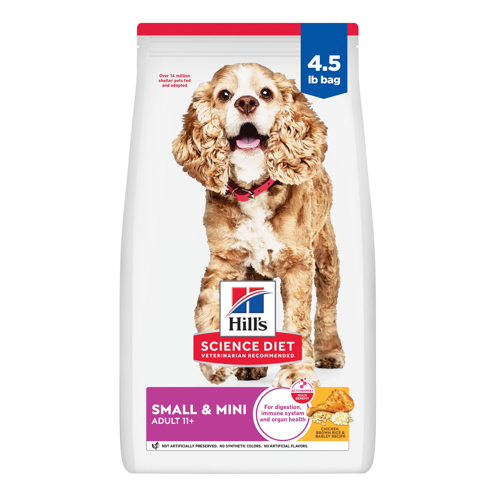 Hill's Science Diet Small & Mini 11+ Senior Dry Dog Food - Chicken