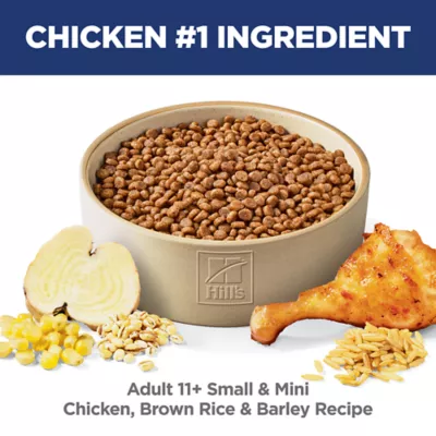 Product Hill's Science Diet Small & Mini Senior 11+ Dry Dog Food - Chicken & Brown Rice