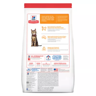 Hill's® Science Diet® Light Adult Dry Cat Food - Chicken - Image 2