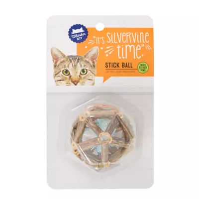 Product Whisker City® Silvervine Ball Cat Toy