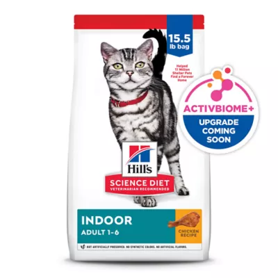 Product Hill's Science Diet Indoor Adult Cat Dry Food - Chicken, 15.5 lb