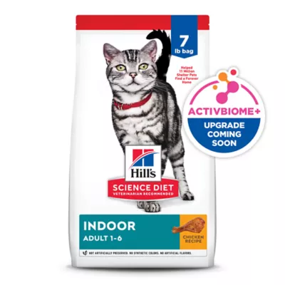 Product Hill's Science Diet Indoor Adult Cat Dry Food - Chicken, 15.5 lb