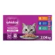 Product WHISKAS Favourites Adult Wet Cat Food Cuts In Gravy Chicken, Salmon, Tuna - Pouch Variety Pk, 24 Pk