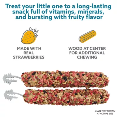 Product Full Cheeks™ Small Pet Crunchy Sticks - Strawberry