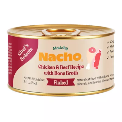 Product Made By Nacho# Flaked Adult Wet Cat Food - Natural, 3oz