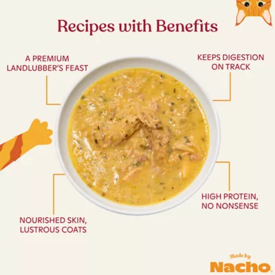 Product Made By Nacho# Flaked Adult Wet Cat Food - Natural, 3oz