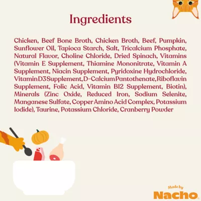 Product Made By Nacho# Flaked Adult Wet Cat Food - Natural, 3oz