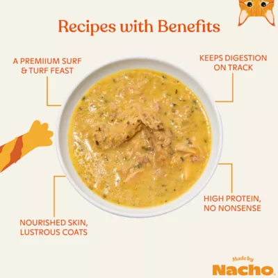 Product Made By Nacho# Flaked Adult Wet Cat Food - Natural, 3oz