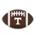 Tennessee Hard Nylon Football Dog Chew Toy image thumbnail 1