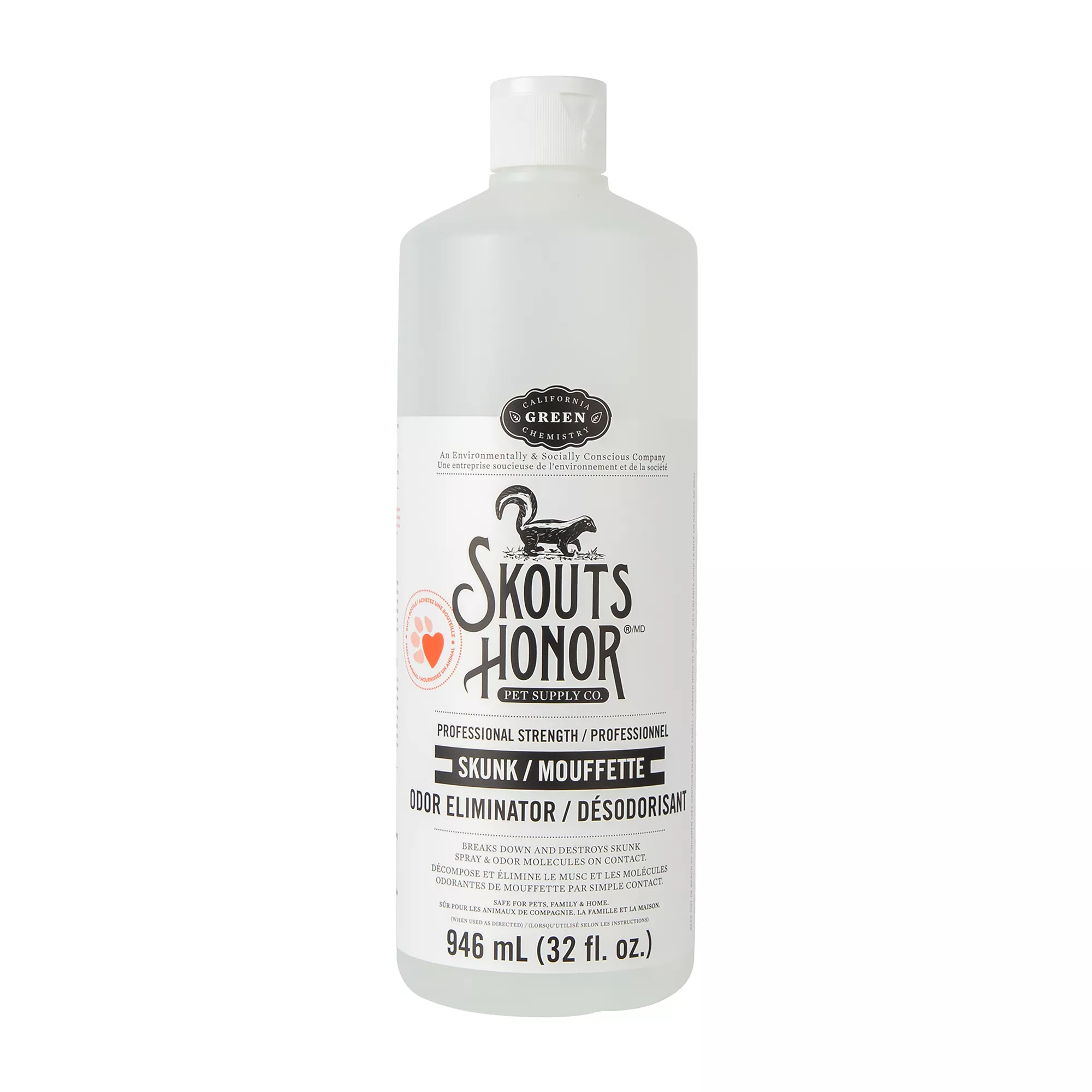 Skout's Honor Skunk Odor Eliminator for Dogs & Home- 32oz