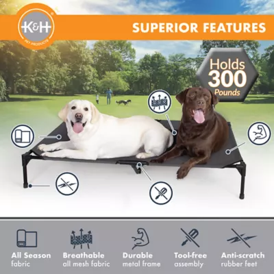 Product K&H Pet Products Pet Cot Raised Dog Bed