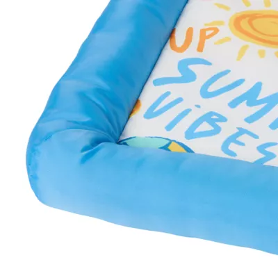 Product Top Paw® Summer Vibes Cooling Bolster Dog Mat
