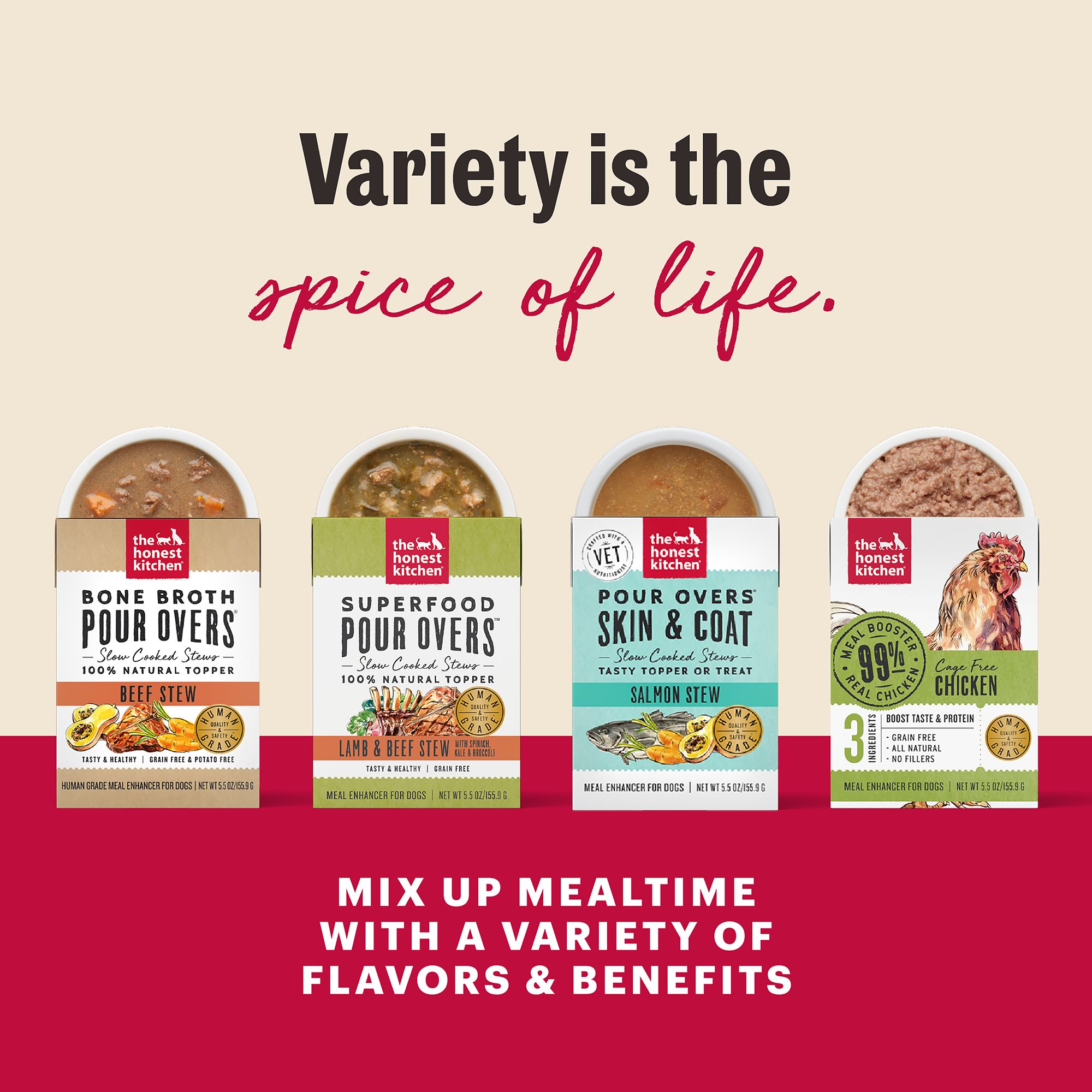 The Honest Kitchen Pumpkin Pour Overs All Life Stages Wet Dog Food