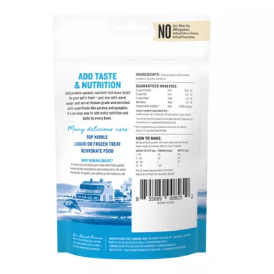 The Honest Kitchen Daily Boosters Dehydrated Bone Broth All Life Stages Dog Food Topper - Turkey - Image 8