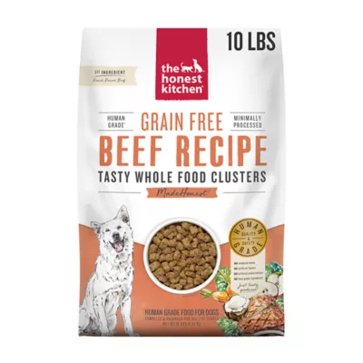Product The Honest Kitchen Grain Free Clusters Adult Dog Dry Food - Beef